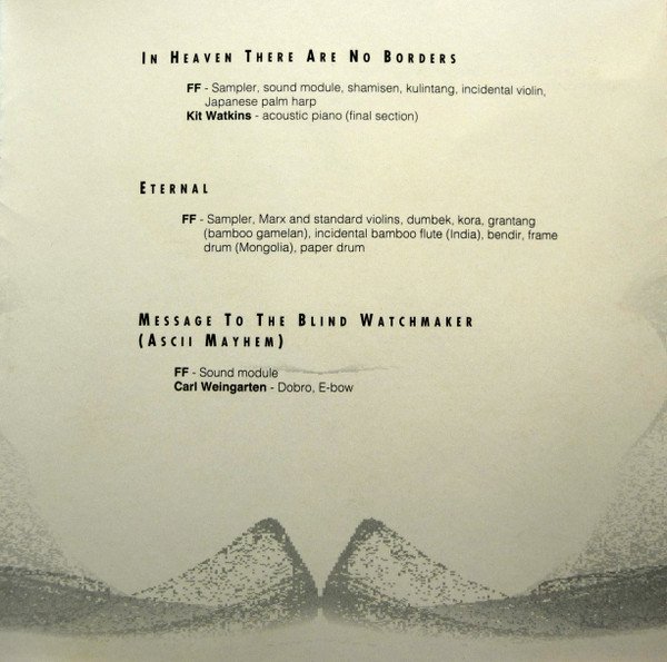 Ambient, CD, Forrest Fang | Historia Nuestra