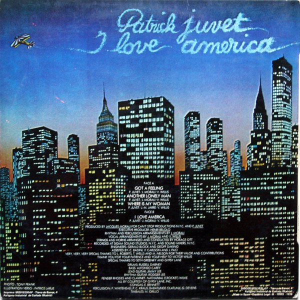 Disco, LP, Patrick Juvet | Historia Nuestra