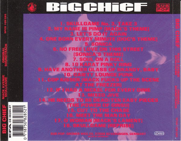 Big Chief, CD, Grunge, JazzFunk | Historia Nuestra