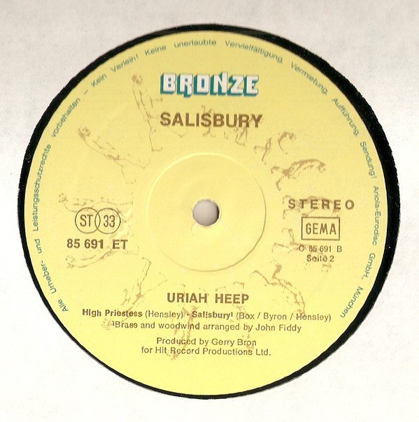 Classic Rock, Hard Rock, LP, Prog Rock, Uriah Heep | Historia Nuestra