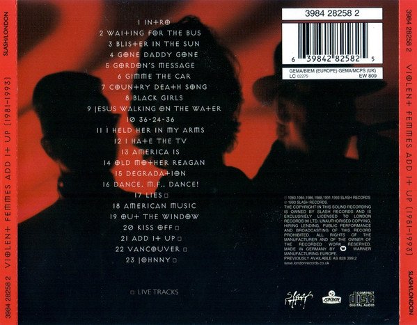 CD, Folk Rock, Indie Rock, Violent Femmes | Historia Nuestra