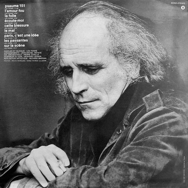 Chanson, Ferré*, LP | Historia Nuestra