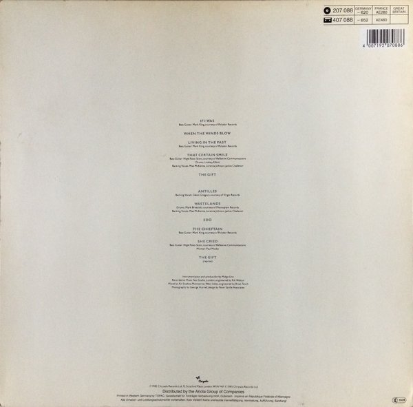 LP, Midge Ure, Synthpop | Historia Nuestra