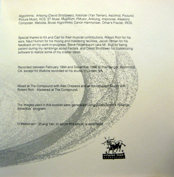 Ambient, CD, Forrest Fang | Historia Nuestra