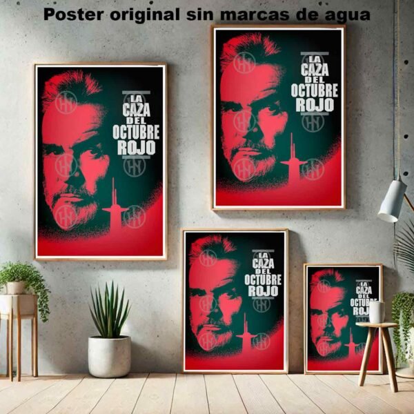 Hanna Poster Castle Rock de Historia Nuestra, La Caza del Octibre Rojo-El Póster Personalizado, Historia Nuestra