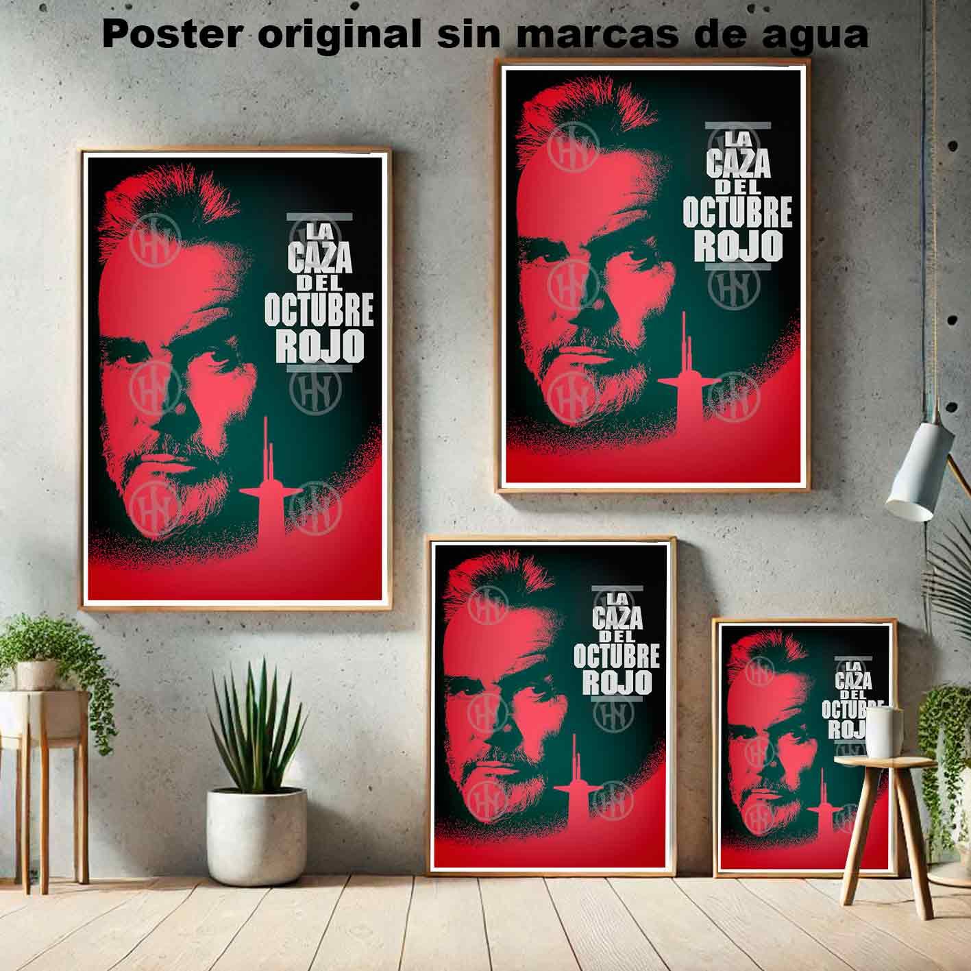 Hanna Poster Castle Rock de Historia Nuestra, La Caza del Octibre Rojo-El Póster Personalizado, Historia Nuestra