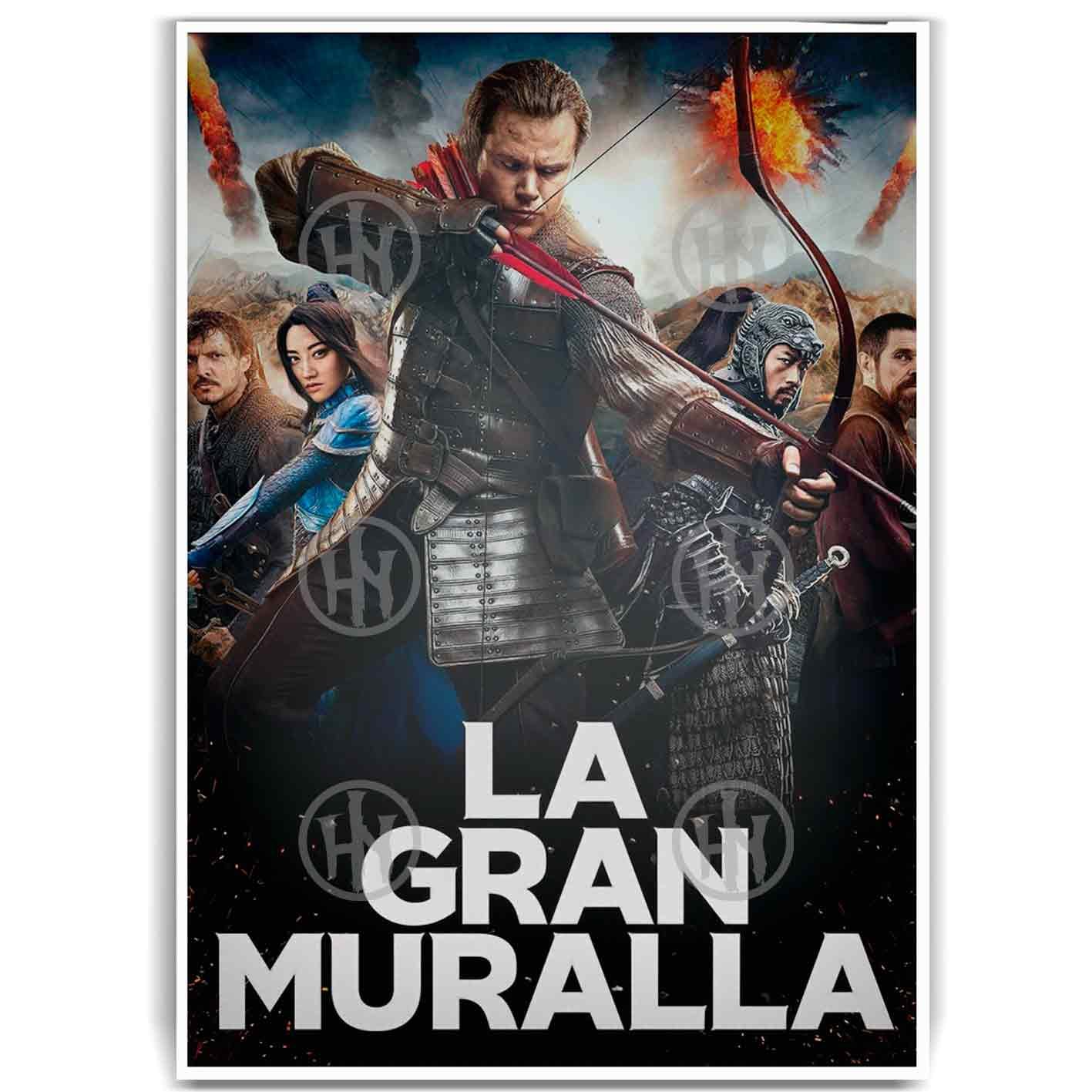 Póster, Poster AventuraPosters Historia Nuestra, Póster Cine, Póster La Gran Muralla | Historia Nuestra