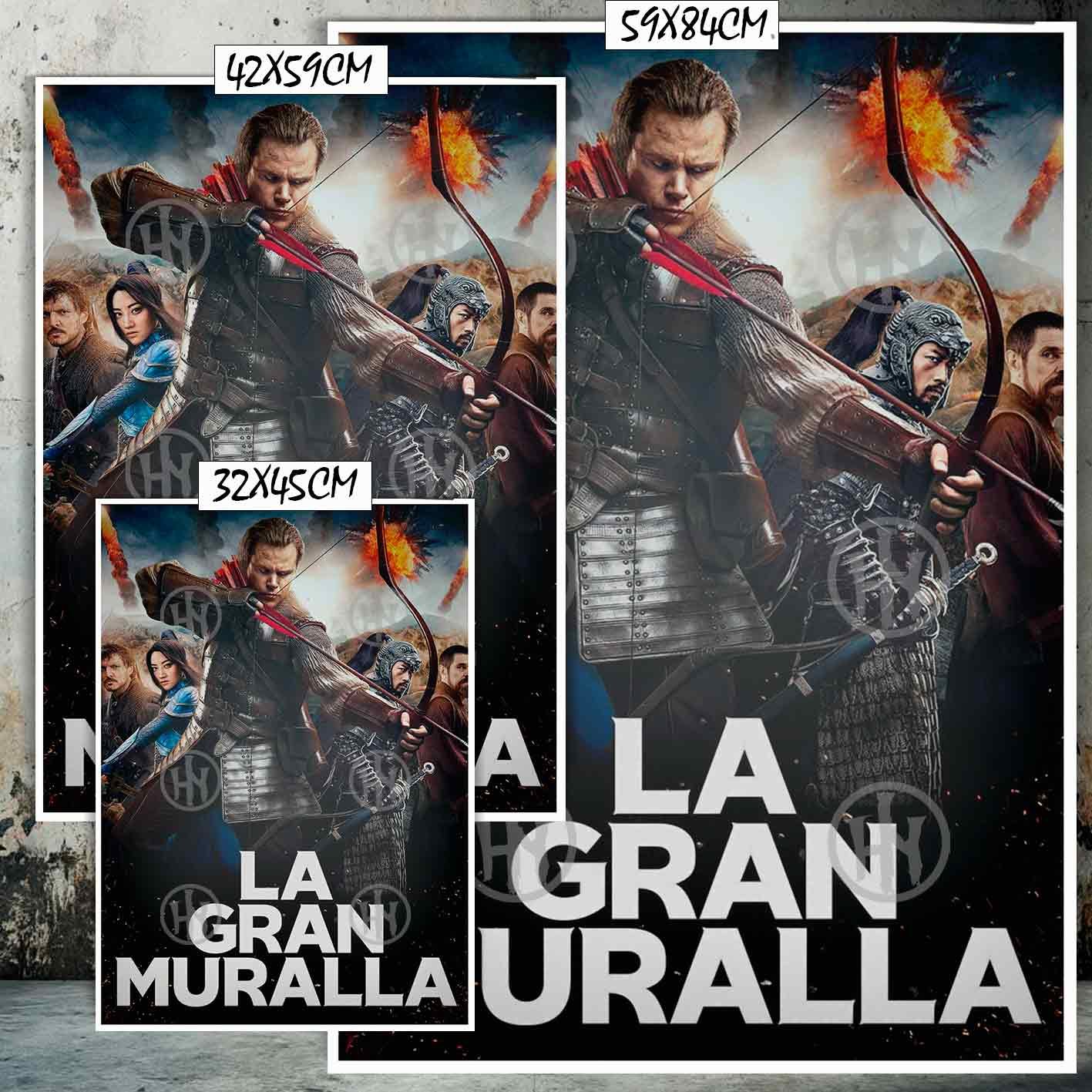 Hanna Poster Castle Rock de Historia Nuestra, La Gran Muralla-El Póster Personalizado, Historia Nuestra