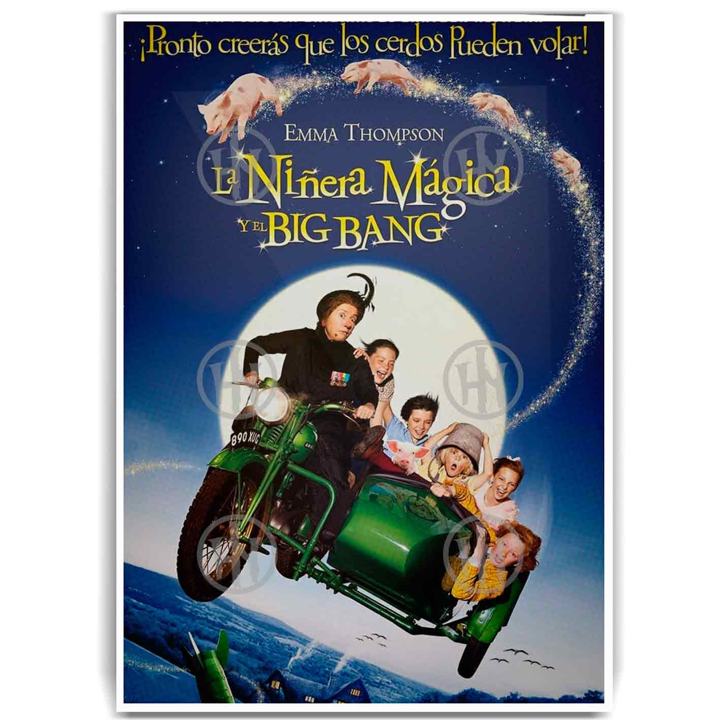 Póster, Poster AventuraPosters Historia Nuestra, Póster Cine, Póster La Niñera Magica | Historia Nuestra