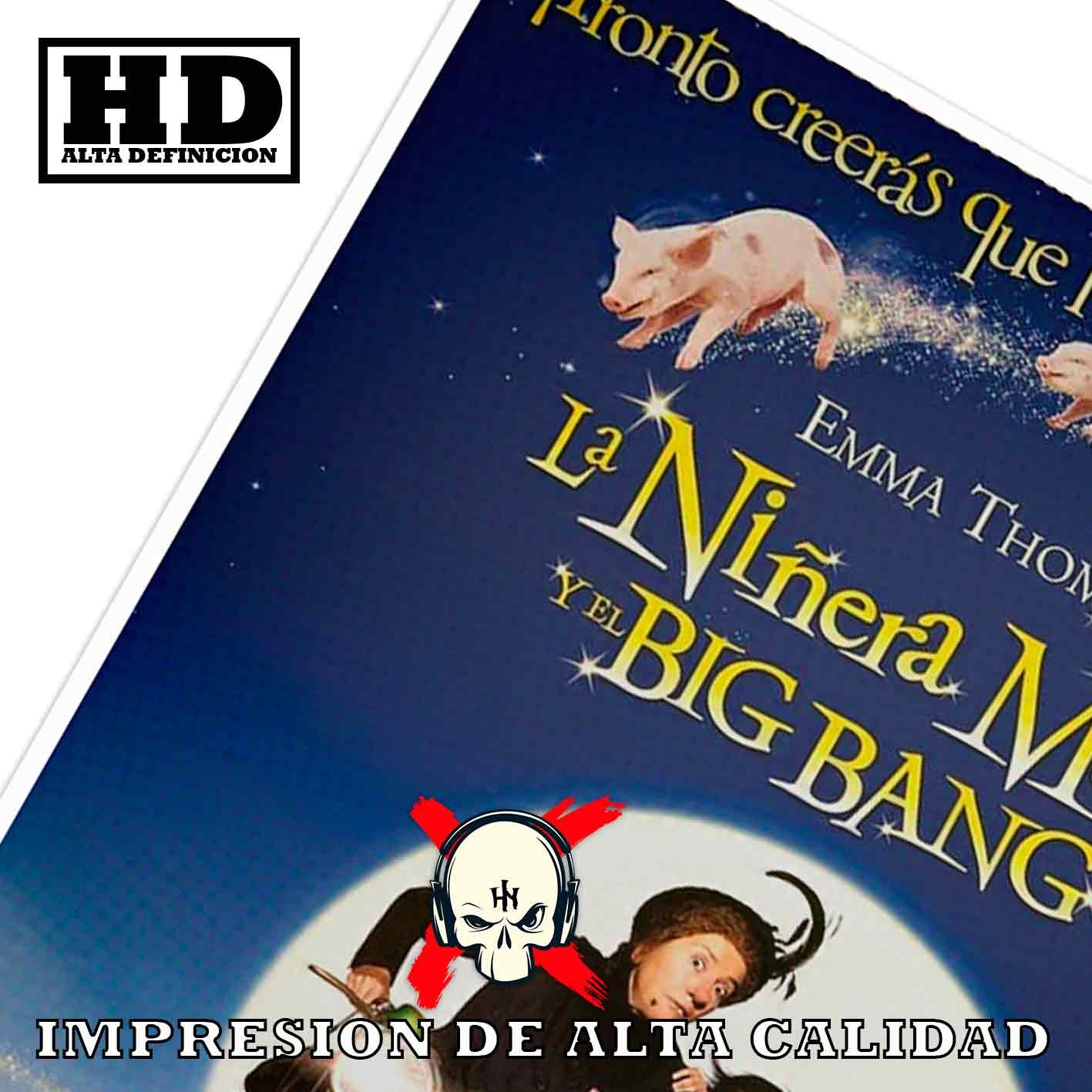 Hanna Poster Castle Rock de Historia Nuestra, La Niñera Magica-El Póster Personalizado, Historia Nuestra