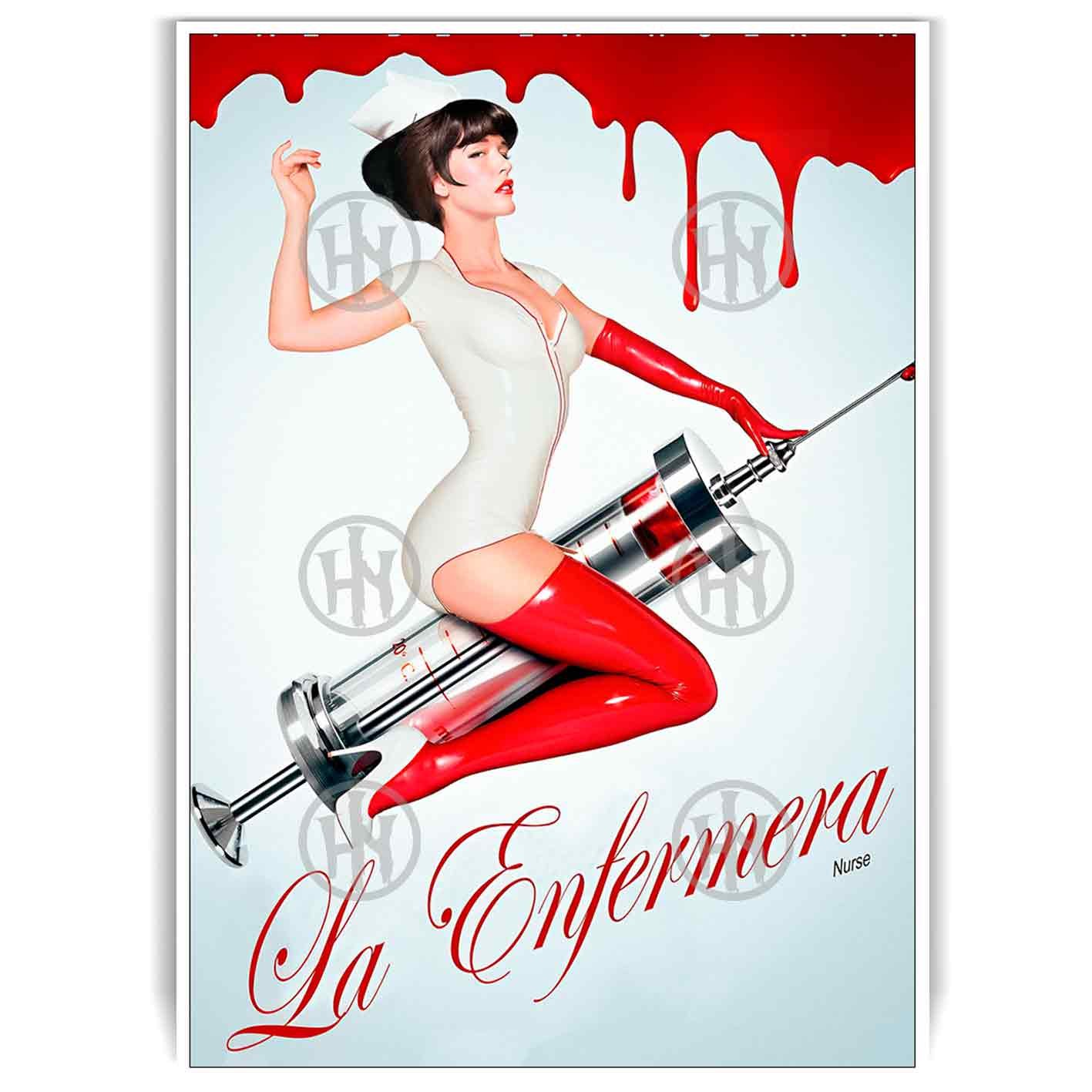 La enfermera Poster Personalizado Cine | Cine | Historia Nuestra Póster, Póster Cine, Póster La enfermera, Poster TerrorPosters Historia Nuestra | Historia Nuestra