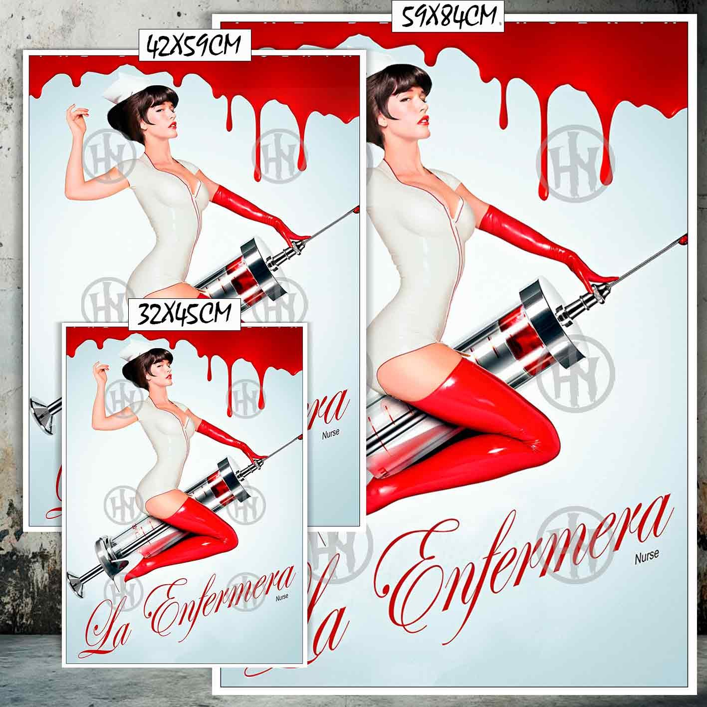 La enfermera-El Póster Personalizado Para Tu Espacio, Cine, Historia Nuestra Hanna Poster Castle Rock de Historia Nuestra, La enfermera-El Póster Personalizado, Historia Nuestra