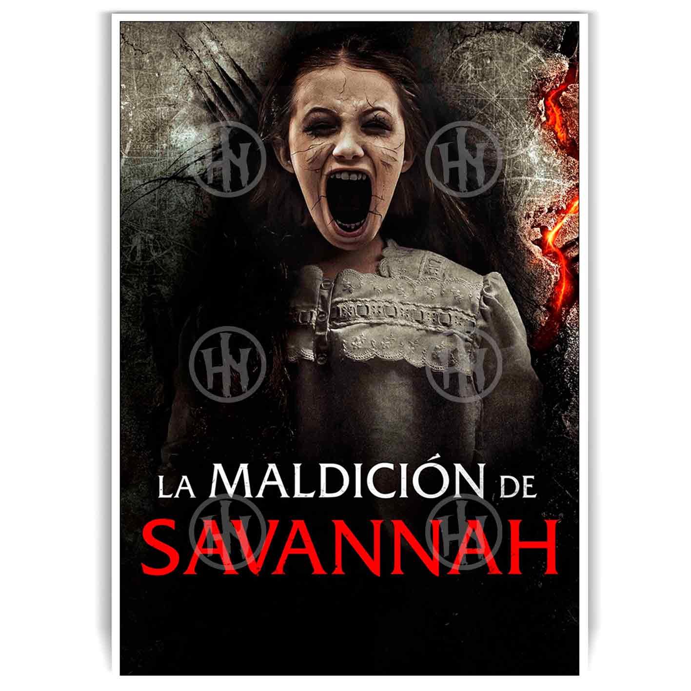 Póster, Póster Cine, Póster La maldicion de Savannah, Poster TerrorPosters Historia Nuestra | Historia Nuestra