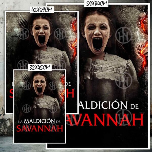 Hanna Poster Castle Rock de Historia Nuestra, La maldicion de Savannah-El Póster Personalizado, Historia Nuestra