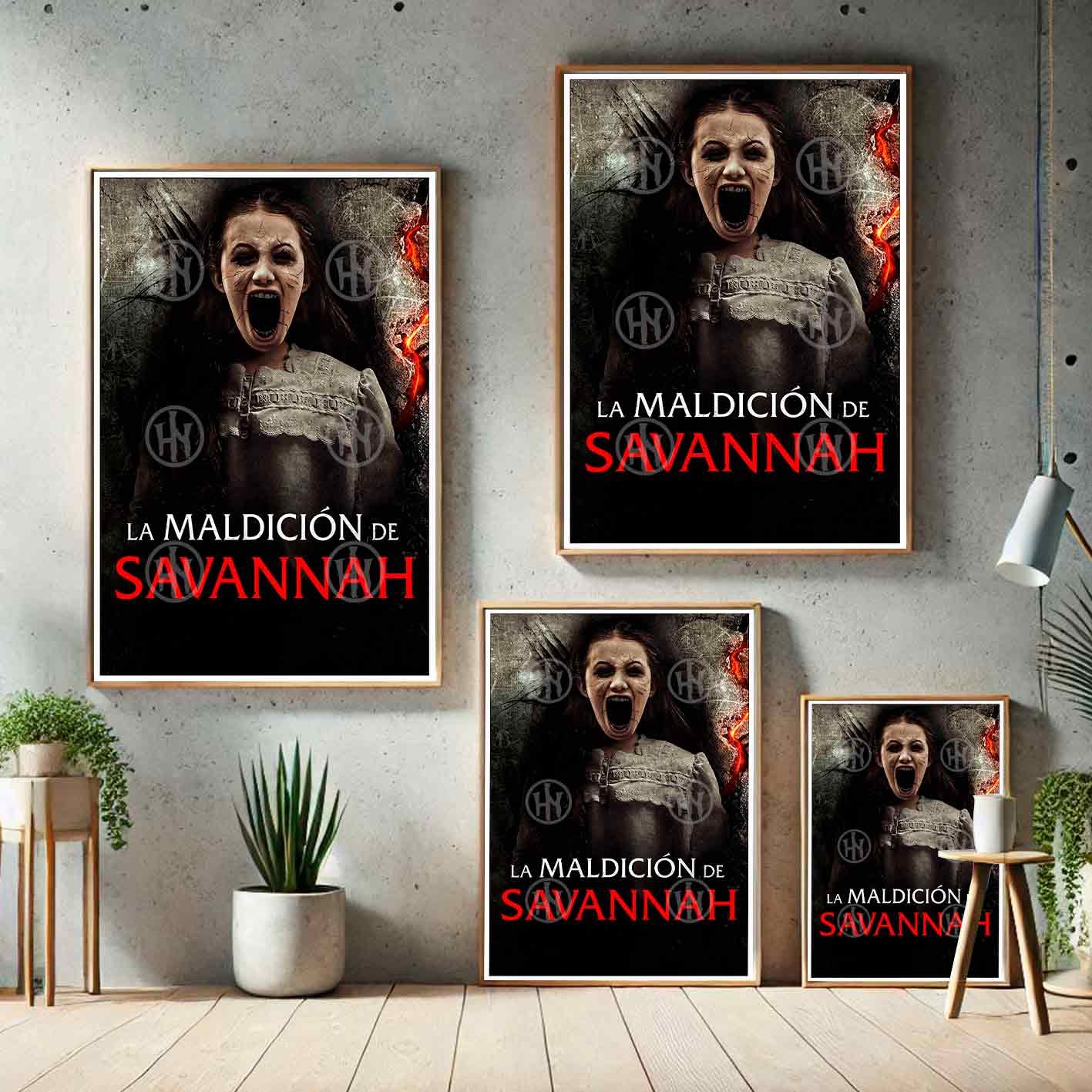 Hanna Poster Castle Rock de Historia Nuestra, La maldicion de Savannah-El Póster Personalizado, Historia Nuestra