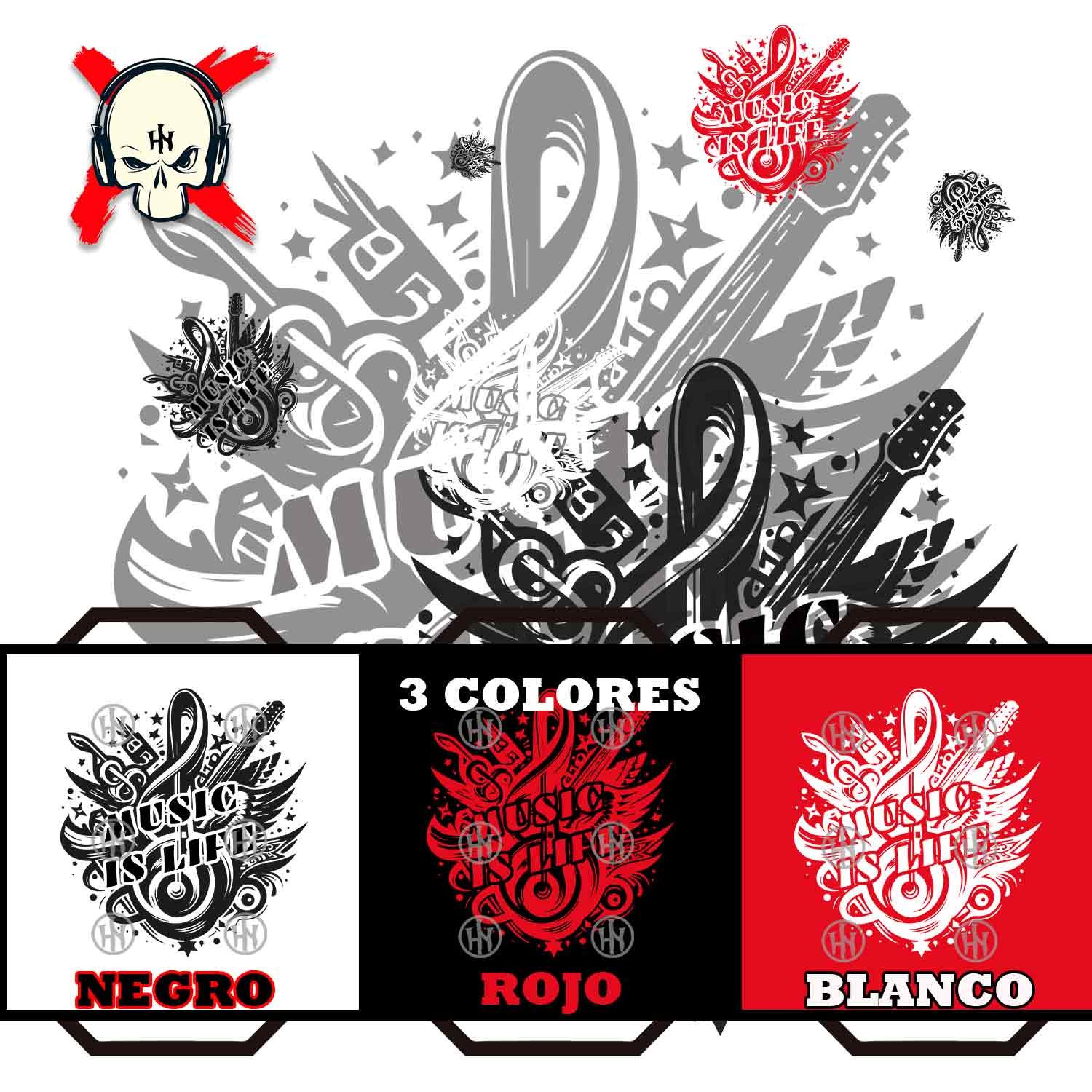 La musica es vida Musica, Adhesivo exclusivo de La musica es vida, Historia Nuestra