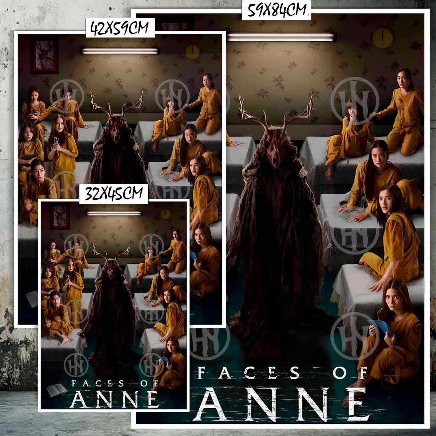 Hanna Poster Castle Rock de Historia Nuestra, Las caras ed Anne-El Póster Personalizado, Historia Nuestra