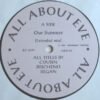 All About Eve Our Summer-12 | Vinilos de Música | Historia Nuestra 12 inch, All About Eve, Goth Rock, New Wave | Historia Nuestra