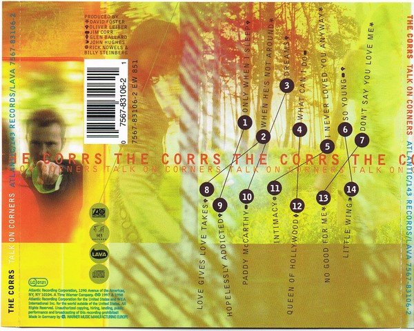 CD, Pop Rock, Soft Rock, The Corrs | Historia Nuestra