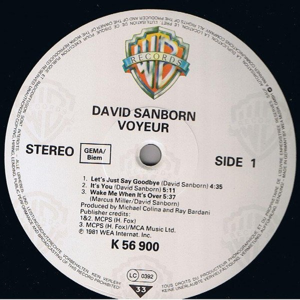 David Sanborn, Fusion, LP | Historia Nuestra