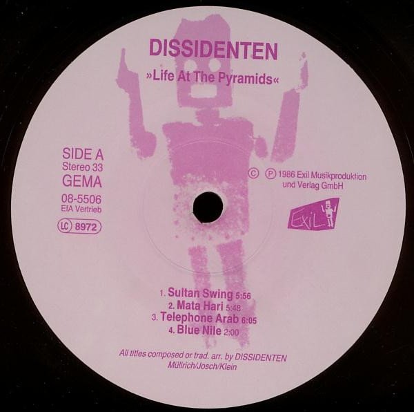 Dissidenten, Experimental, Folk, LP | Historia Nuestra