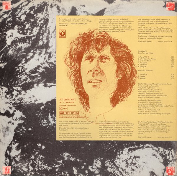 Art Rock, Eberhard Schoener, LP, Modern Classical, Prog Rock | Historia Nuestra