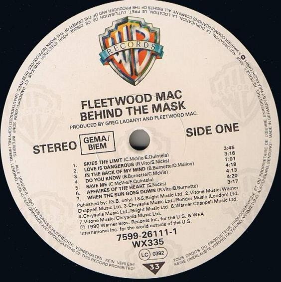 Fleetwood Mac, LP, Pop Rock | Historia Nuestra