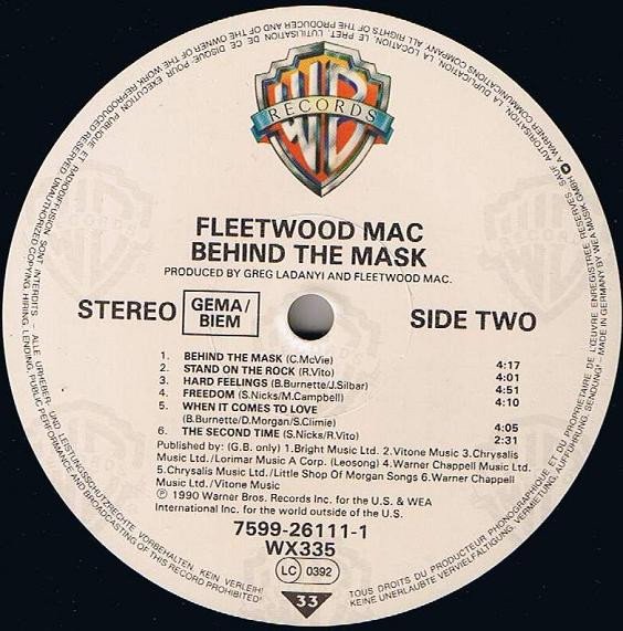 Fleetwood Mac, LP, Pop Rock | Historia Nuestra