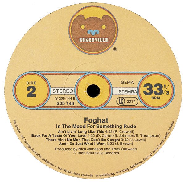 Foghat, LP, Pop Rock, Rock Roll | Historia Nuestra