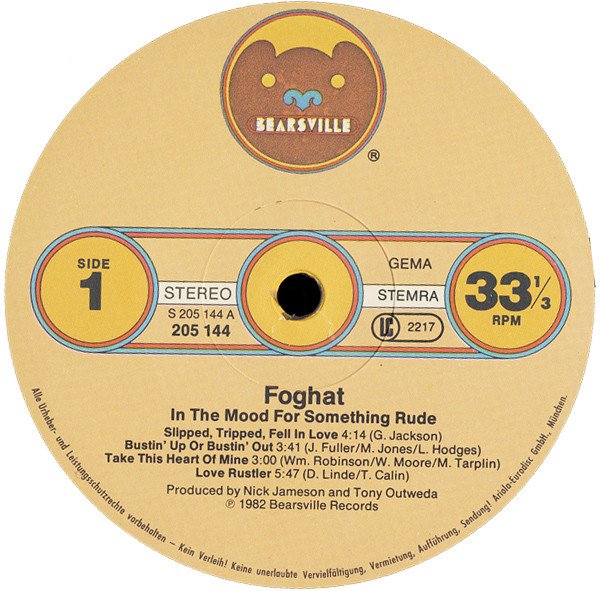 Foghat, LP, Pop Rock, Rock Roll | Historia Nuestra