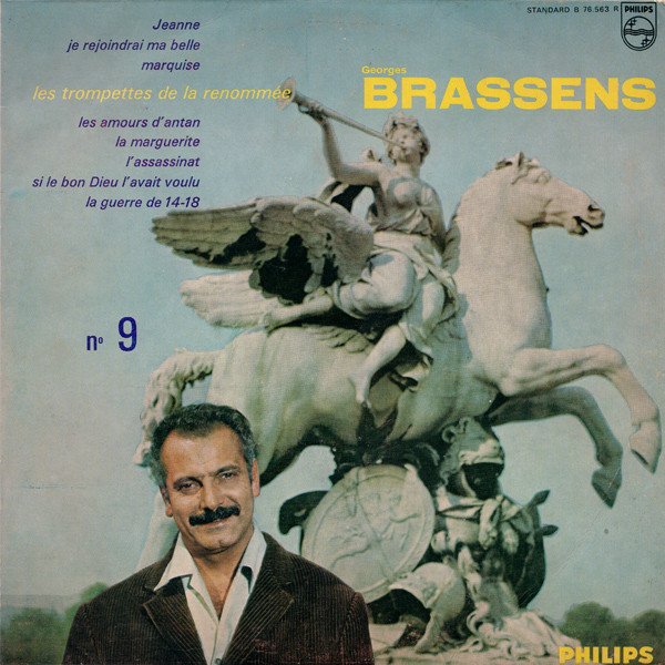 10 inch, Chanson, Georges Brassens | Historia Nuestra