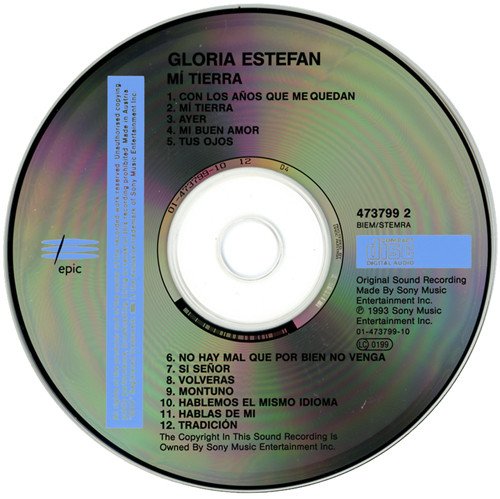AfroCuban, Bolero, CD, Danzon, Gloria Estefan, Salsa | Historia Nuestra