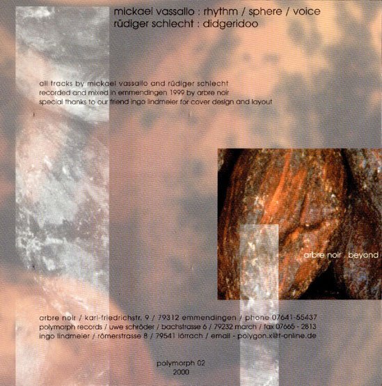 Ambient, Arbre Noir, CD, Experimental, Illbient | Historia Nuestra