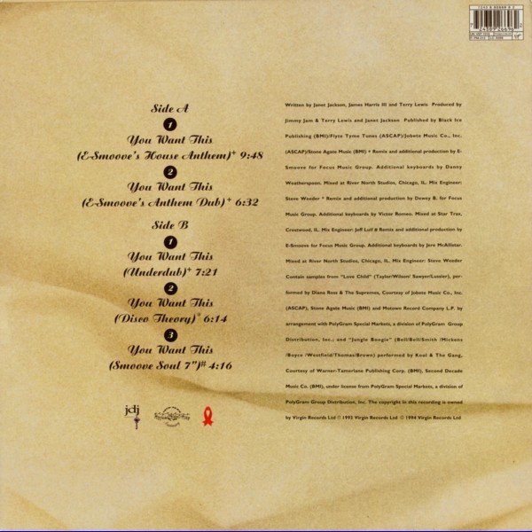 12 inch, Deep House, House, Janet Jackson | Historia Nuestra