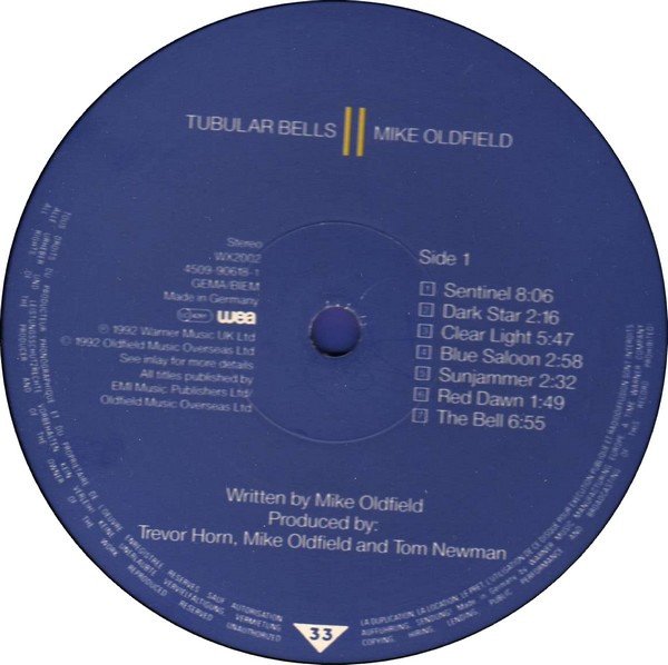 Ambient, Art Rock, Downtempo, LP, Mike Oldfield | Historia Nuestra