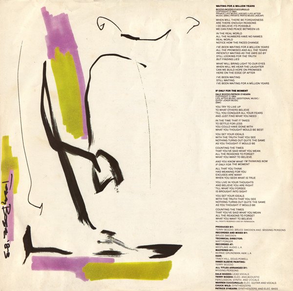 LP, Missing Persons, New Wave, Synthpop | Historia Nuestra