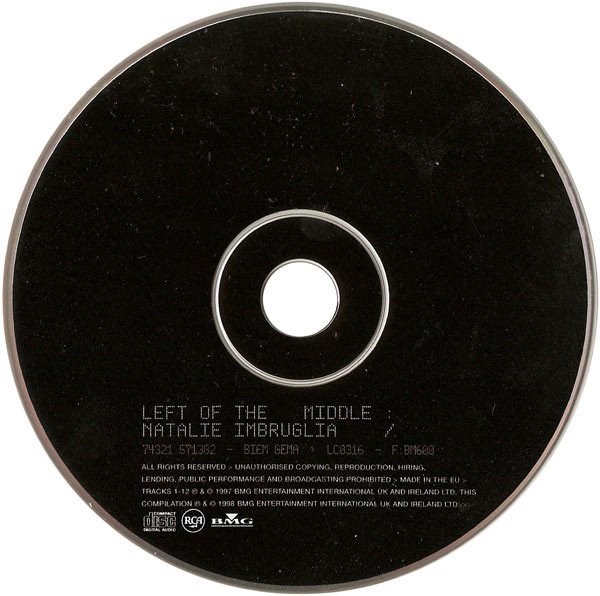 CD, Natalie Imbruglia, Pop Rock, Soft Rock, Vocal | Historia Nuestra