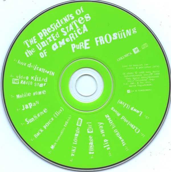Alternative Rock, CD, Pop Rock, The Presidents Of The United States Of America | Historia Nuestra