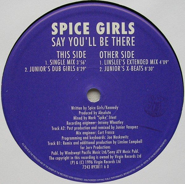 12 inch, House, Spice Girls | Historia Nuestra