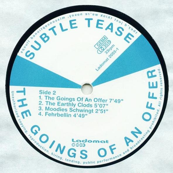 Experimental, House, LP, Subtle Tease | Historia Nuestra