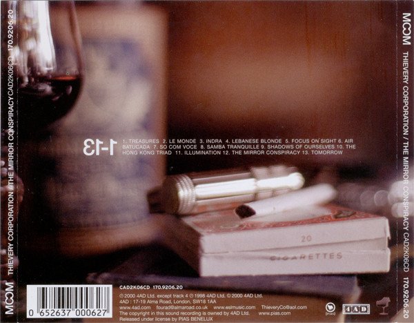 CD, Downtempo, Thievery Corporation, Trip Hop | Historia Nuestra