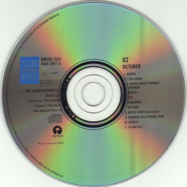 CD, Pop Rock, U2 | Historia Nuestra