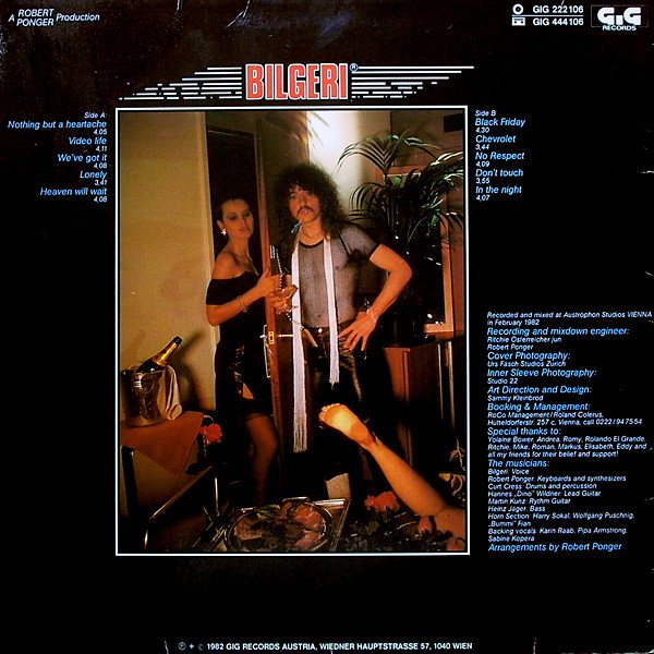 Bilgeri, Disco, LP | Historia Nuestra