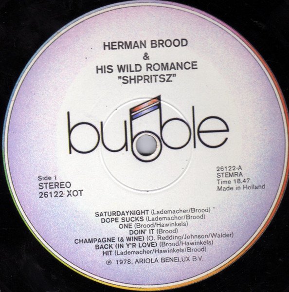 LmpwZWc jpeg, Herman Brood & His Wild Romance, Historia Nuestra
