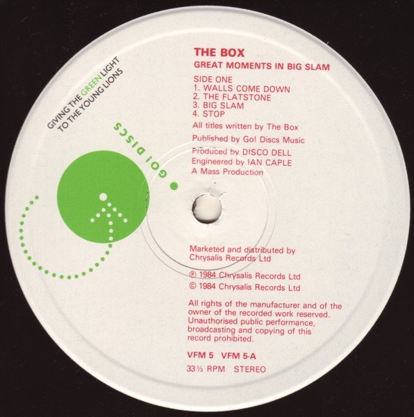 Art Rock, Avantgarde, LP, New Wave, The Box | Historia Nuestra