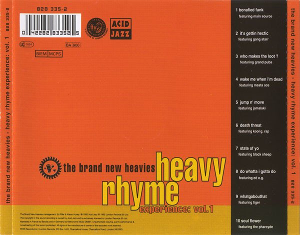 Acid Jazz, CD, Conscious, Funk, Jazzy HipHop, SoulJazz, The Brand New Heavies | Historia Nuestra