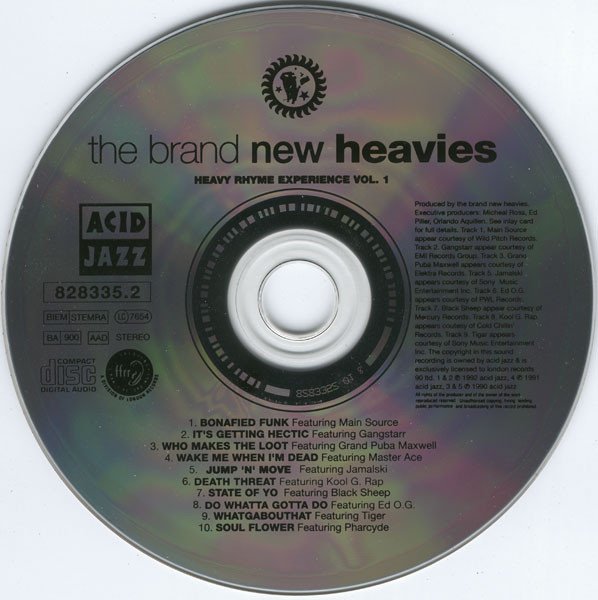 Acid Jazz, CD, Conscious, Funk, Jazzy HipHop, SoulJazz, The Brand New Heavies | Historia Nuestra