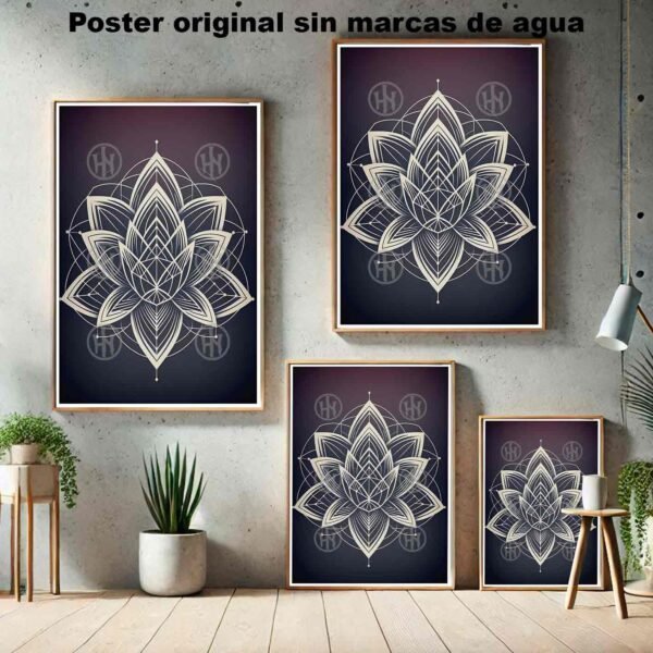 Loto Tatuajes Estilos Poster de Historia Nuestra, Loto-El Póster Personalizado, Historia Nuestra