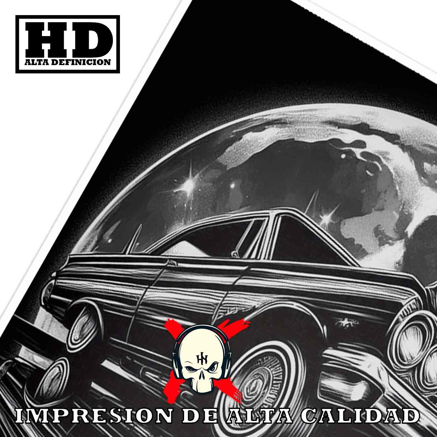 Lowrider Tatuajes Estilos Poster de Historia Nuestra, Lowrider-El Póster Personalizado, Historia Nuestra