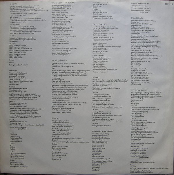 Blues Rock, Hothouse Flowers, LP | Historia Nuestra